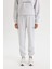 Fit Sporcu Jogger Eşofman Altı Standart Fit Standart Boy Beli Paçası Lastikli Cepli Bağcıklı D1706AX24AU 15