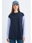 Regular Fit Uzun Kollu Basic Düz Sweatshirt Tunik C4556AX24AU 6