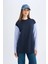 Regular Fit Uzun Kollu Basic Düz Sweatshirt Tunik C4556AX24AU 9