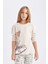 Kız Çocuk Pijama Takımı Baskılı Uzun Kollu Üst Uzun Alt D6056A824AU 10