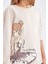 Kız Çocuk Pijama Takımı Baskılı Uzun Kollu Üst Uzun Alt D6056A824AU 11