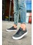 First Edition Premium Erkek Günlük Sneaker Antrasit 3