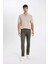 Pantolon Slim Fit Dar Kesim Cepli Dar Paça C9436AX24AU 12