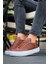 First Edition Premium Erkek Günlük Sneaker Taba 2