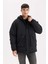 Regular Fit Kapüşonlu Fermuarlı Cepli Mont D6010AX24WN 15