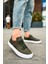 First Edition Premium Erkek Günlük Sneaker Haki 1