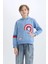 Erkek Çocuk Marvel Avengers Kapüşonlu Sweatshirt D4717A8NS 13
