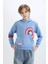 Erkek Çocuk Marvel Avengers Kapüşonlu Sweatshirt D4717A8NS 10