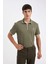 New Regular Fit Polo Yaka Kısa Kollu Pike Tişört D5993AX24SM 8