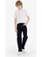 Erkek Çocuk Straight Fit Düz Paça Jean Pantolon D6474A825SM 12