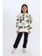Kız Çocuk 2'li Takım Desenli Sweatshirt Beli Lastikli Eşofman Altı D4871A824WN 8