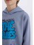 Erkek Çocuk Kapüşonlu Baskılı Sweatshirt D4354A8NS 11