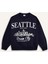 Kız Çocuk Relax Fit Bisiklet Yaka Baskılı Sweatshirt D4384A824WN 15