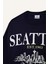 Kız Çocuk Relax Fit Bisiklet Yaka Baskılı Sweatshirt D4384A824WN 16