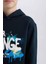 Erkek Çocuk Kapüşonlu Baskılı İçi Yumuşak Tüylü Sweatshirt D6218A824CW 14