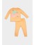 Kız Bebek Pijama Takımı Penye 4'lü Meyve Desenli Uzun Kollu Üst Beli Lastikli Uzun Alt D6798A5NS 14