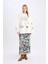 Coool Oversize Geniş Kalıp Kapüşonlu Sırt Baskılı Kalın Sweatshirt D6705AX24WN 11