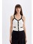 Slim Fit Dar Kesim V Yaka Fitilli Kaşkorse Askılı Atlet D5404AX24SM 6