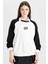 Coool Loose Fit Bisiklet Yaka Renk Bloklu Baskılı Sweatshirt D6673AX24WN 7