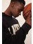 Fit NBA Los Angeles Lakers Oversize Geniş Kalıp Kapüşonlu Skuba Dalgıç Kumaş Sweatshirt D6709AX25SP 11