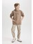 Erkek Çocuk Oversize Geniş Kalıp Sırt Baskılı Kapüşonlu Sweatshirt D5681A824WN 8