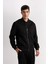 Slim Fit Dar Kesim Süet Kolej Yaka Fermuarlı Çift Cepli Mevsimlik Baharlık Bomber Mont Ceket A3866AX25SP 11