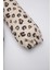 Kız Bebek Leopar Desenli Düğmeli Fırfırlı Uzun Kollu Elbise D5634A524WN 8