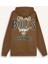 Fit NBA Chicago Bulls Oversize Geniş Kalıp Kapüşonlu Sırt Baskılı Kalın Sweatshirt D3243AX24WN 20