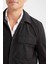 Regular Fit Polo Yaka Çıtçıtlı Cepli Teknik Gömlek Ceket B7396AX25SP 16