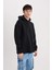 Boxy Fit Kapüşonlu Sırt Baskılı Sweatshirt D0855AX24AU 11