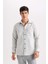 Regular Fit Oduncu Cep Detaylı Basic Düz Uzun Kollu Gömlek A5515AX24AU 9