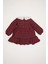 Kız Bebek Yılbaşı Temalı Kareli Uzun Kollu Flanel Elbise D6253A524WN 10