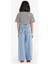 Kız Çocuk Wide Leg Geniş Paça Jean Pantolon D7093A825SM 14