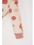 Kız Bebek Pijama Takımı Meyve Desenli Uzun Kollu Üst Beli Lastikli Uzun Alt D7171A524WN 10