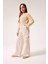 Kız Çocuk Wide Leg Kargo Geniş Paça Jean Pantolon D7097A825SP 8