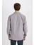 %100 Pamuk Regular Fit Basic Düz Uzun Kollu Gömlek D7406AX24AU 12