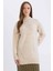 Relax Fit Yarım Balıkçı Yaka Nopeli Kumaş Triko Kazak Tunik D7487AX24WN 8