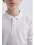 Erkek Çocuk Polo Yaka Pike Basic Düz Uzun Kollu Tişört L0288A625SP 14