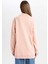 Regular Fit Bisiklet Yaka Parlak Baskılı Sweatshirt Tunik D7573AX24WN 11