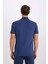 Slim Fit Dar Kesim Polo Yaka Kısa Kollu Pamuklu Modal Karışımlı Basic Düz Tişört M6609AZ25SP 12