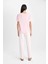 Pijama Takım Basic Kısa Kollu Üst Beli Lastikli Alt-Fall in Love D7540AX24AU 11