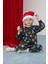 Erkek Bebek 2'li Takım Yılbaşı Temalı Sweatshirt Beli Lastikli Eşofman Altı D6730A524WN 8