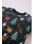 Erkek Bebek 2'li Takım Yılbaşı Temalı Sweatshirt Beli Lastikli Eşofman Altı D6730A524WN 12