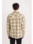 %100 Pamuk Regular Fit Kareli Oduncu Flanel Uzun Kollu Gömlek D6727AX25SP 17