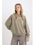 Coool Loose Fit Baskılı Kapüşonlu Sweatshirt D6672AX24WN 12