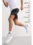 Fit Hızlı Kuruyan Slim Fit Dar Kesim Sporcu Standart Paça Şort V3030AZ25SP 18