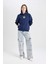 Coool Oversize Geniş Kalıp Kapüşonlu Baskılı Sweatshirt D6885AX24WN 8