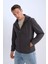 Slim Fit Dar Kesim Kapüşonlu Astarlı Fermuarlı Cepli Mevsimlik Mont D7451AX25SP 11