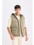 Regular Fit Kapüşonlu Fermuarlı Cepli Şişme Yelek D6285AX25SP 9