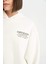 Boxy Fit Kapüşonlu Baskılı Sweatshirt D6718AX24WN 10